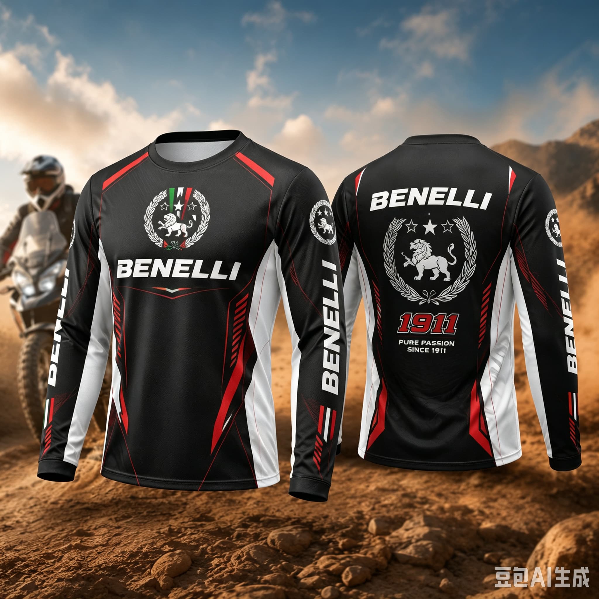 Outdoor Adventure Outfit - Nieuw 2027 Benelli Rider T-shirt met