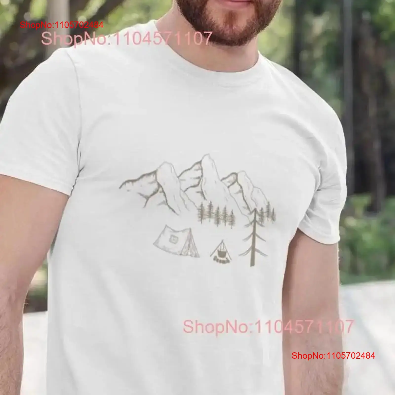 Outdoor Adventure Outfit - Bergkamperen T-shirt Avontuur Natuurliefhebber Reizen Outdoor