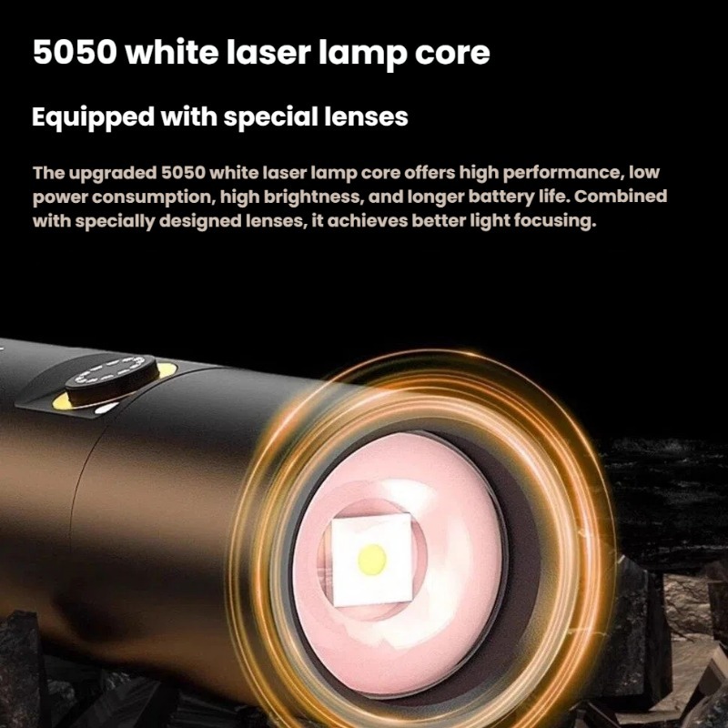 Sterk licht LED-zaklamp Type-C - Outdoor Adventure Trips recensie en prijs