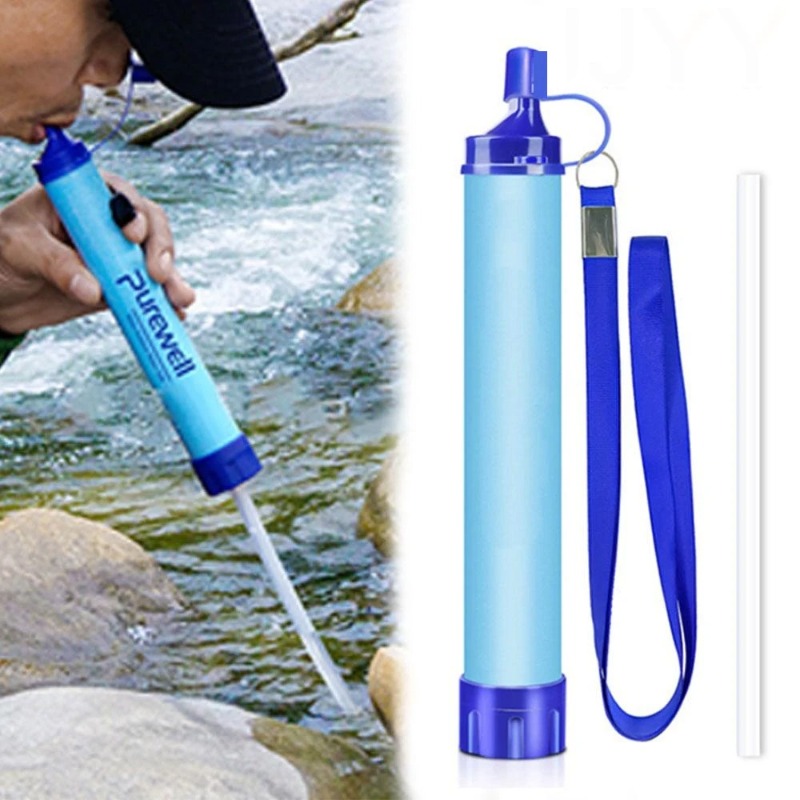 Draagbare waterfilterstro voor - Outdoor Adventure Backpack recensie en prijs